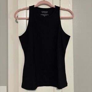 NWOT Women’s Black Adrienne Vittadini Sleeveless Halter Neckline Tank Top
